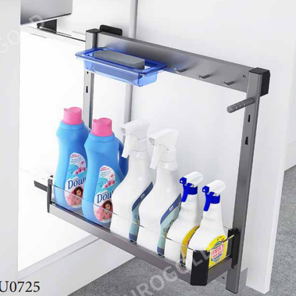 Giá đựng chai lọ tẩy rửa Inox Eurogold EU0725