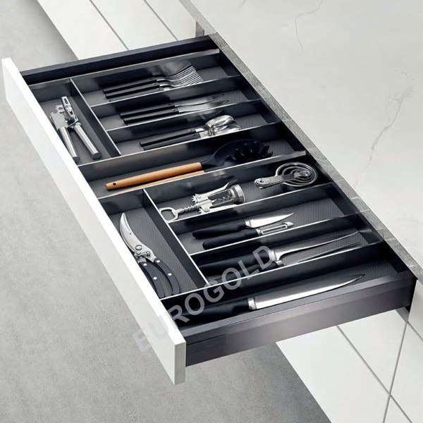 Khay chia thìa nĩa inox Eurogold ETA01460 - Ảnh 1