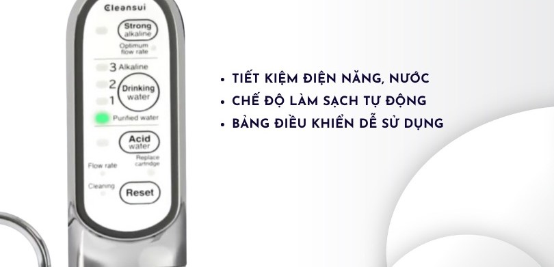 Thiết bị lọc nước tiết kiệm điện năng