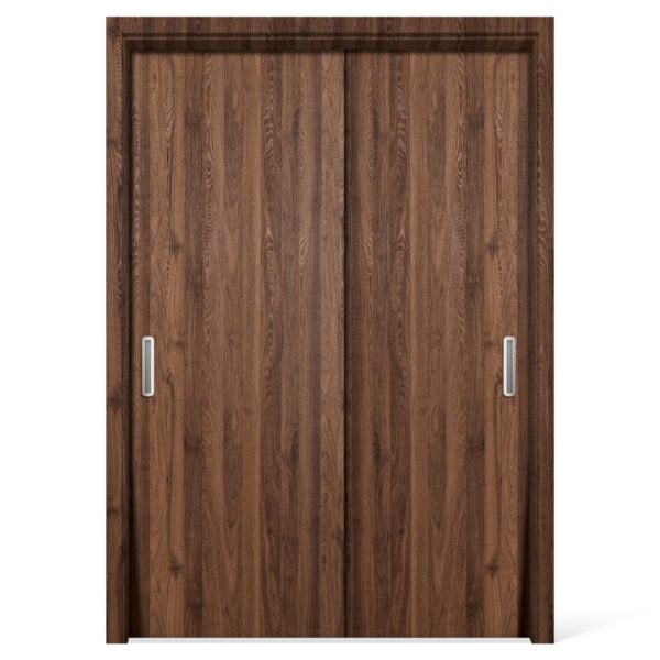 Cửa Lùa 2 cánh nhựa Composite Aravo