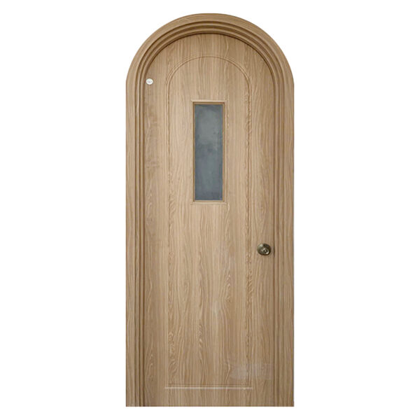 Cửa Composite Aravo Vòm Kết Hợp Ô Kính Nhỏ Và CNC ARV-05